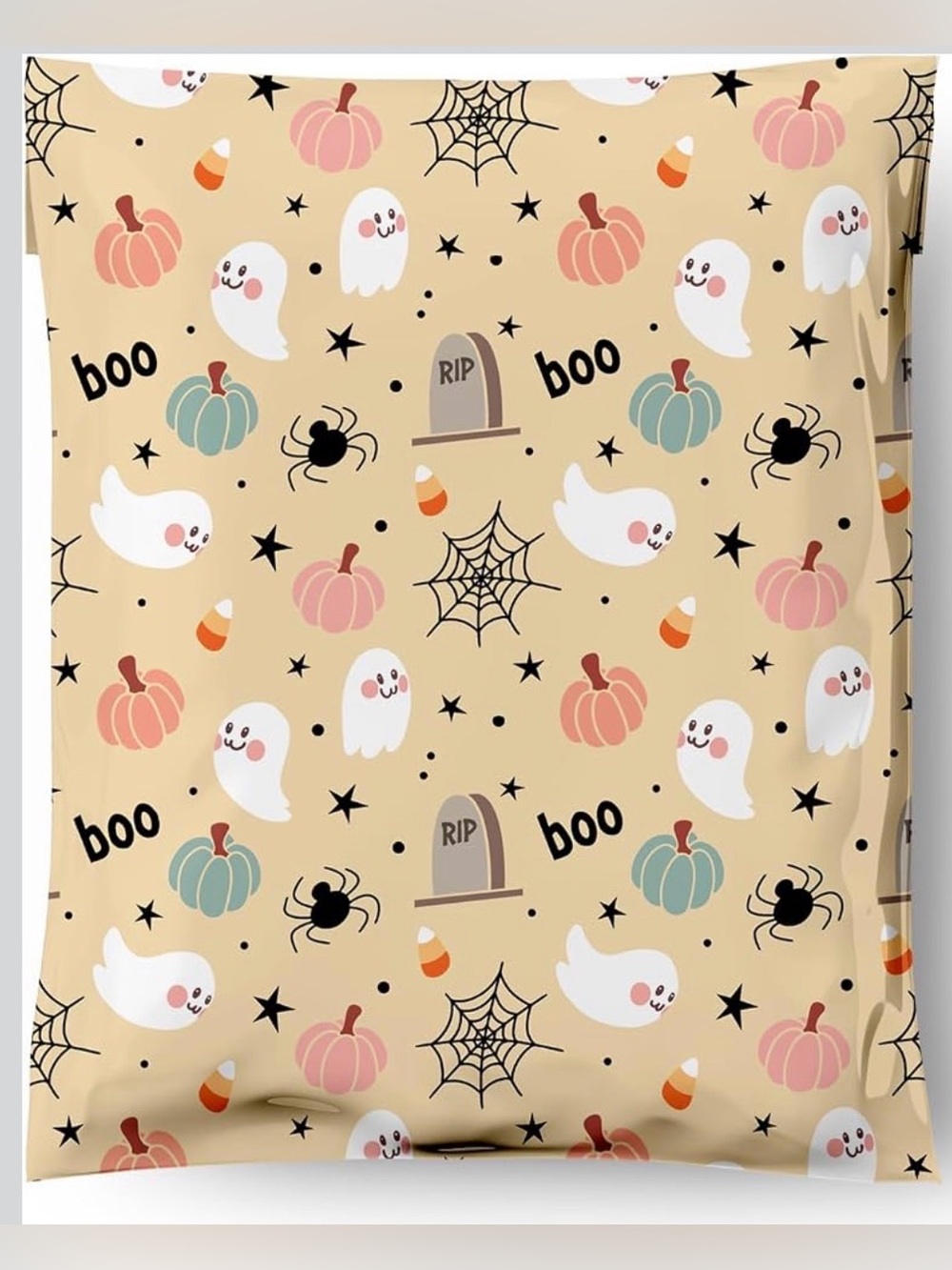 Polymailers: (20) 10x13: Halloween Ghost Print